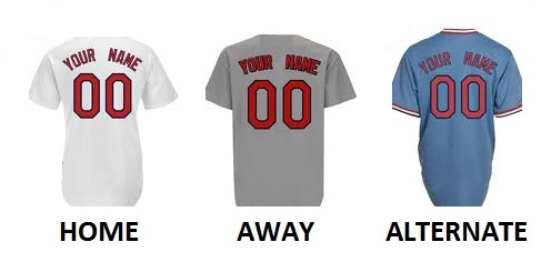 (image for) ST LOUIS Pro Baseball Number Kit - Click Image to Close